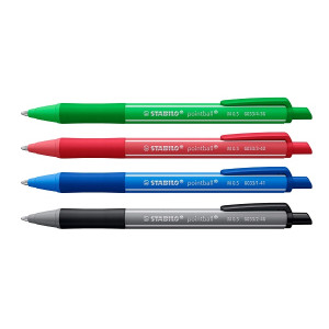 Penna Stabilo pointball blu