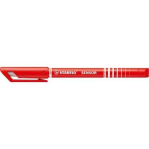 Penna Stabilo sensor F fineliner 0,3 rosso