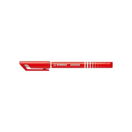 Penna Stabilo sensor F fineliner 0,3 rosso