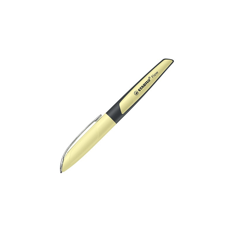 Penna stilografica Stabilo Flow modern office Giallo pastello