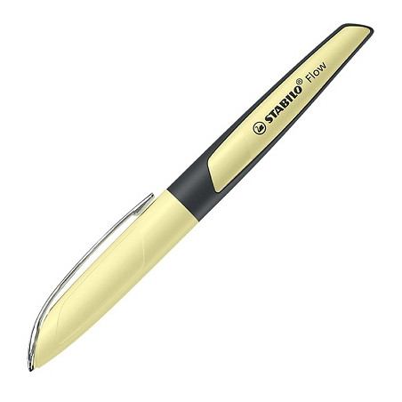 Penna stilografica Stabilo Flow modern office Giallo pastello