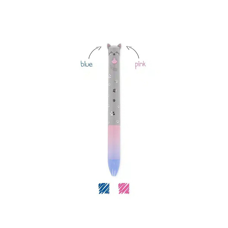 Penna two-color ballpoint pen Kitty Legami