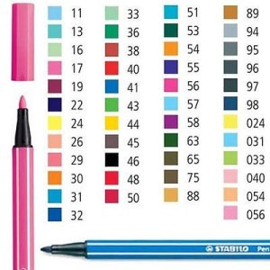 PENNARELLI STABILO PEN 68 grigio freddo chiaro