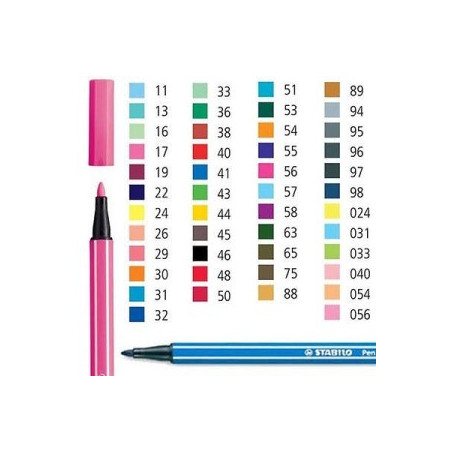 PENNARELLI STABILO PEN 68 grigio freddo chiaro