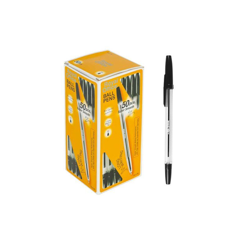Penne a sfera nera 50pz