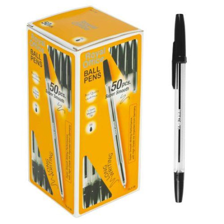 Penne a sfera nera 50pz
