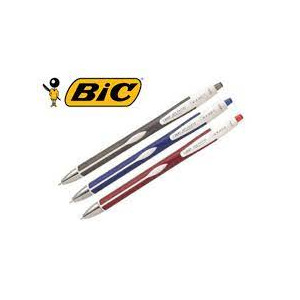 Penne Bic Atlantis Clic Exact fine Blu