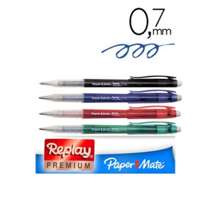 Penne Replay Premium verde ricaricabile cancellabile