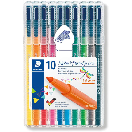Penne Staedtler triplus color 1mm 10pz