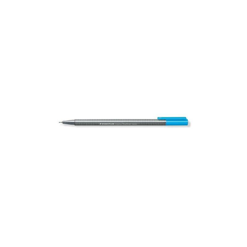 Penne Staedtler triplus neon blu