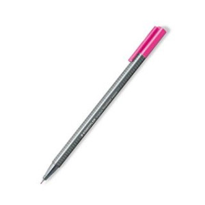 Penne Staedtler triplus neon rosa
