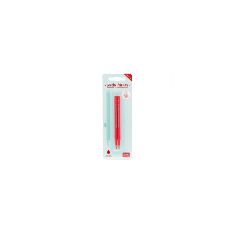 Refill per Penna GEL LOVELY FRIENDS 0,7  Legami rosse 2pz