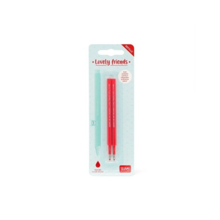 Refill per Penna GEL LOVELY FRIENDS 0,7  Legami rosse 2pz