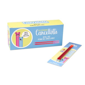 Refills gel cancellotta Colourbook rossi 2pz
