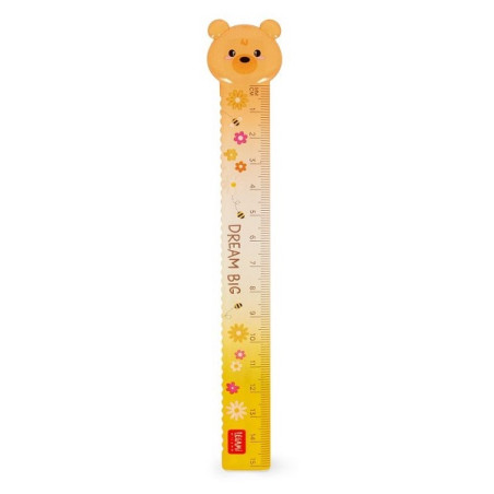Righello 15 cm Bear sweet Bear Legami