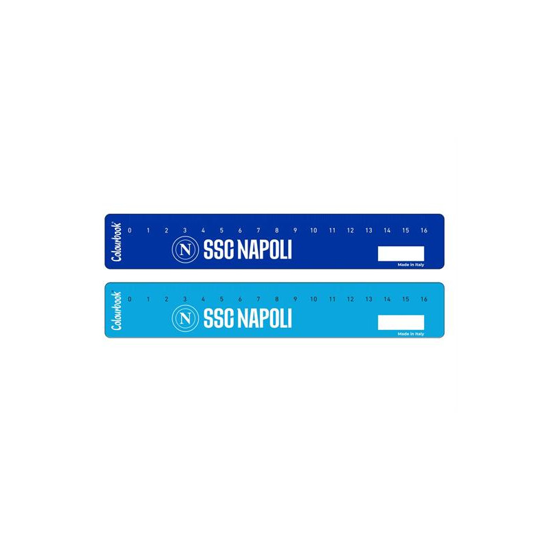 Righello 16cm. SSC NAPOLI Colourbook