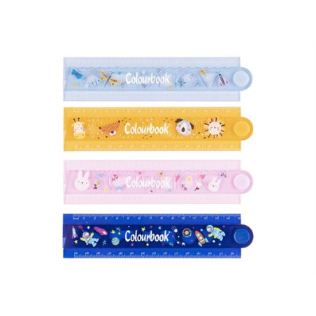 Righello Colourbook pieghevole