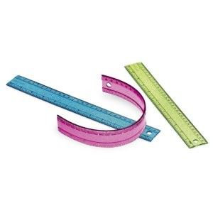 Righello flessibile 30cm vari colori