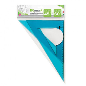 Squadre in coppia cm 35 = 2pz 45° e 60°