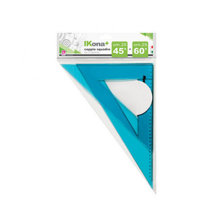 Squadre in coppia cm 35 = 2pz 45° e 60°