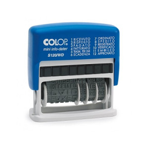Timbri polinomio+datario automatico colop s120wd