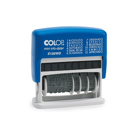 Timbri polinomio+datario automatico colop s120wd