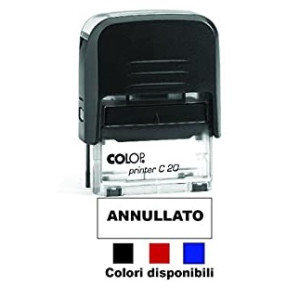 Timbro colop Printer 20 Annullato