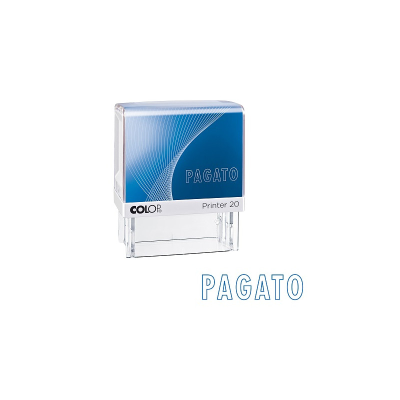 Timbro colop Printer 20 PAGATO