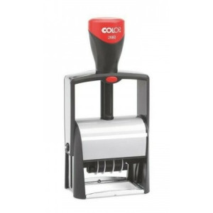 Timbro datario automatico colop 27x58mm 2660n d07 (esclusa gomma)