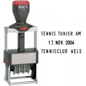 Timbro datario automatico colop 41X24 2160n  (esclusa gomma)