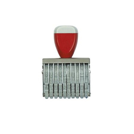 Timbro Numeratore 5mm 10 colonne cod.0510 manuale