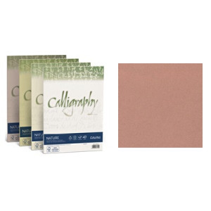 Carta Calligraphy Nature mandorla 250gr 50 ff