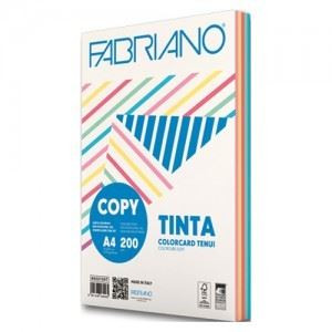 Carta Color A4 160gr Copy Tinta colori assortiti tenui 100fg