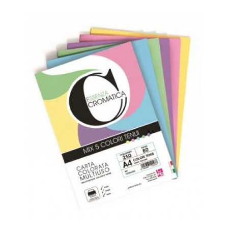 Carta color A4 200gr Avorio 100fg