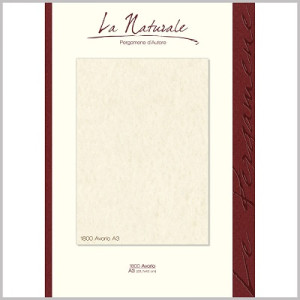 Carta Pergamena A3 avorio neutre 160gr 12fg