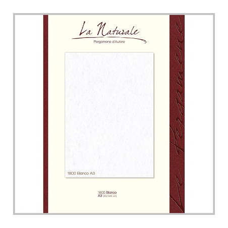 Carta Pergamena A3 bianco neutre 160gr 12fg