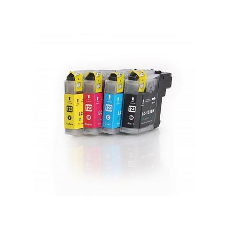Cartuccia Brother LC121/123bk comp