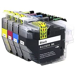 Cartuccia Brother LC3213 comp.bk