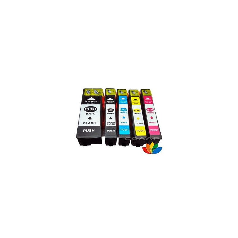 Cartuccia Epson 33xl comp. bk