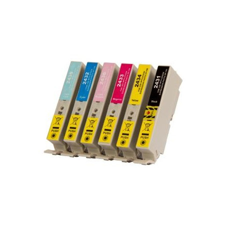 Cartuccia Epson comp 24xl bk