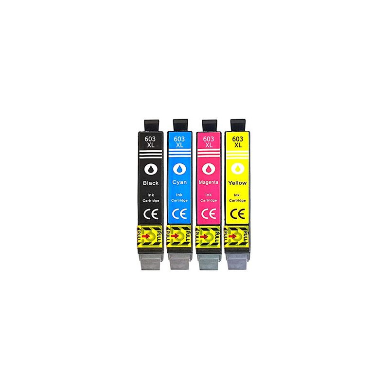 Cartuccia Epson n. 603xl giallo comp.