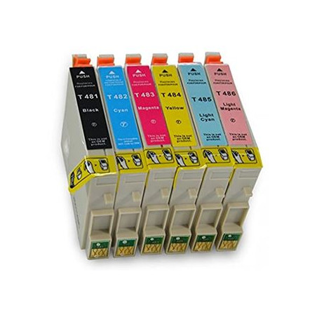 Cartuccia epson t0485 comp light ciano