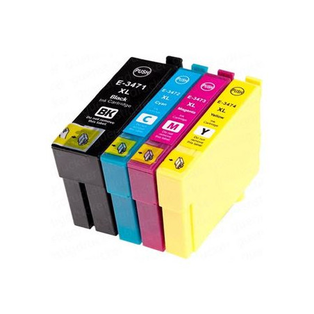 Cartuccia Epson t3471 comp.bk