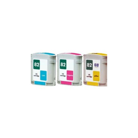 Cartuccia Hp n.82 ciano comp