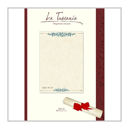Diplomi in Pergamena A4 La Tuscania 12fg
