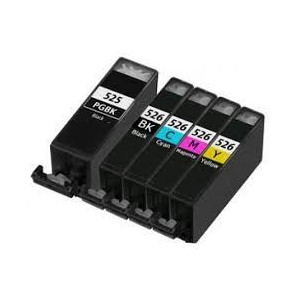 Kit cartucce Canon 525/526 comp.10pz