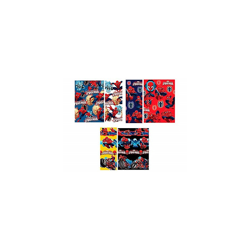 Carta da regalo a rotolo spiderman