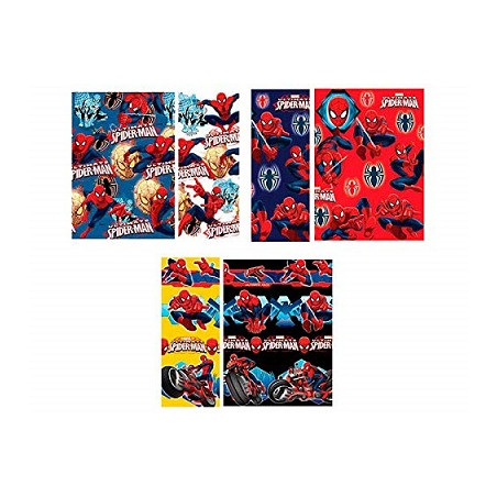 Carta da regalo a rotolo spiderman