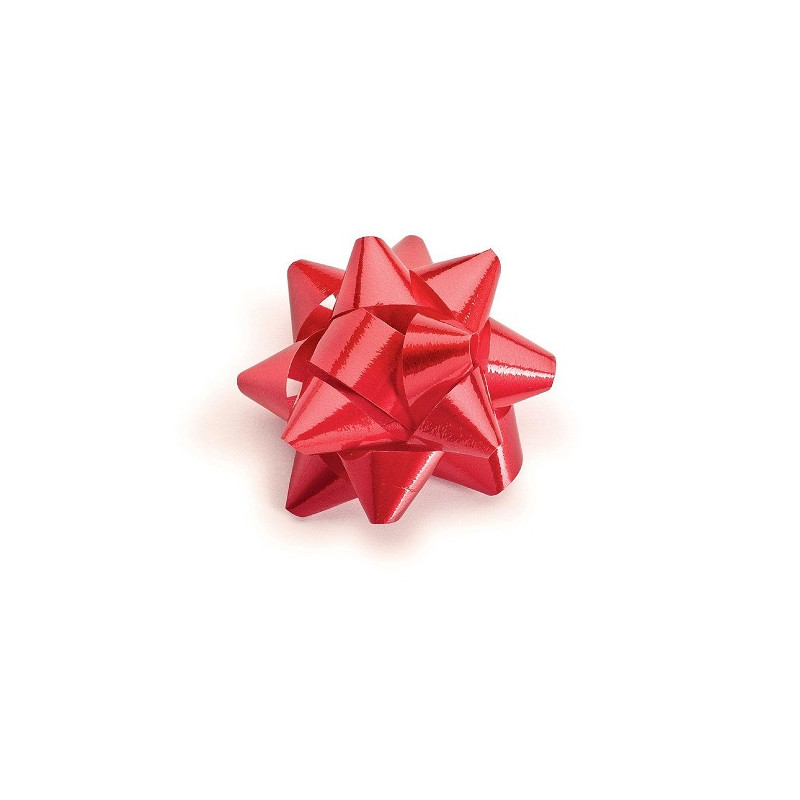 Coccarde 11 cm ROSSE cf da 36pz OFFERTA
