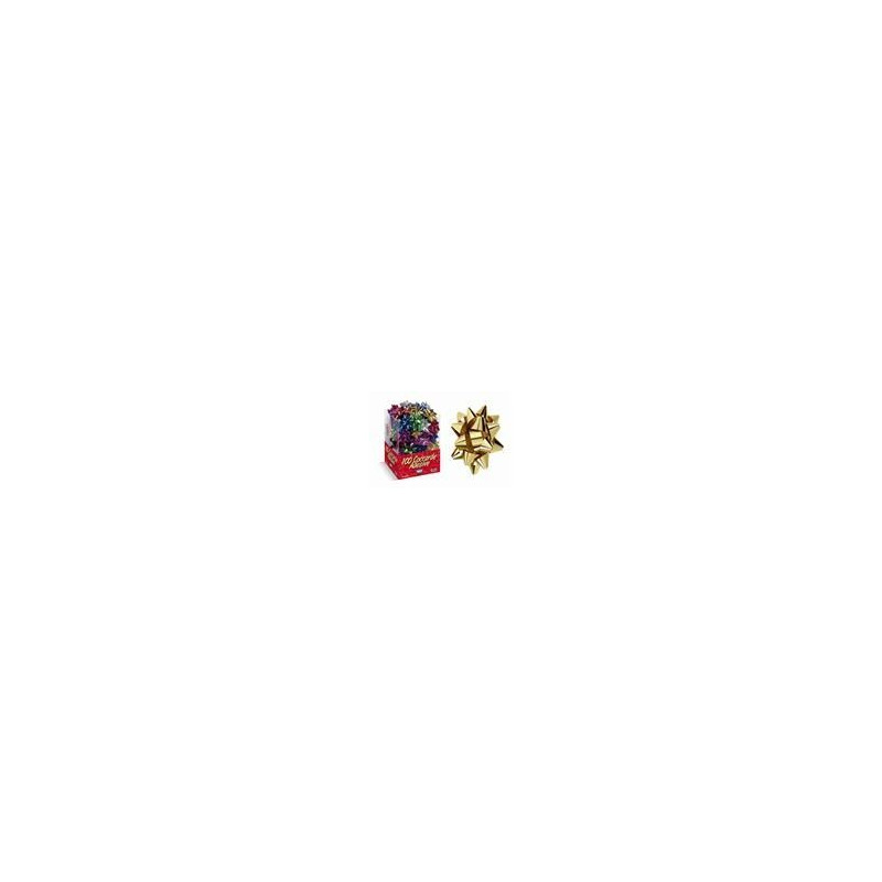 Coccarde 7,5 cm. rosse cf da 100pz